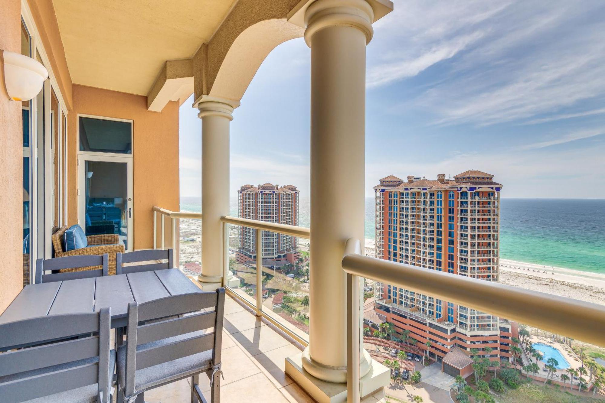 Pensacola Beach Penthouse With View And Pool Access! Exteriör bild